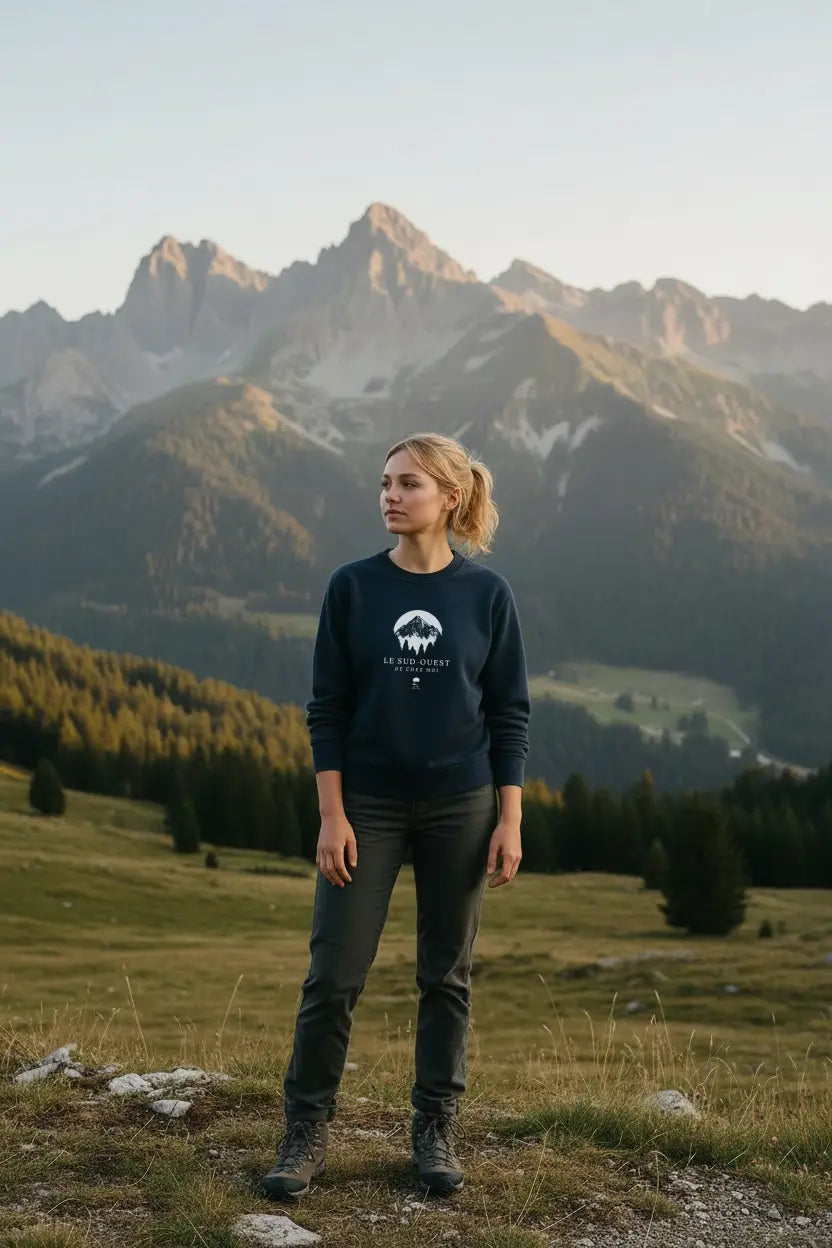 Sweat éco-responsable Pyrénées
