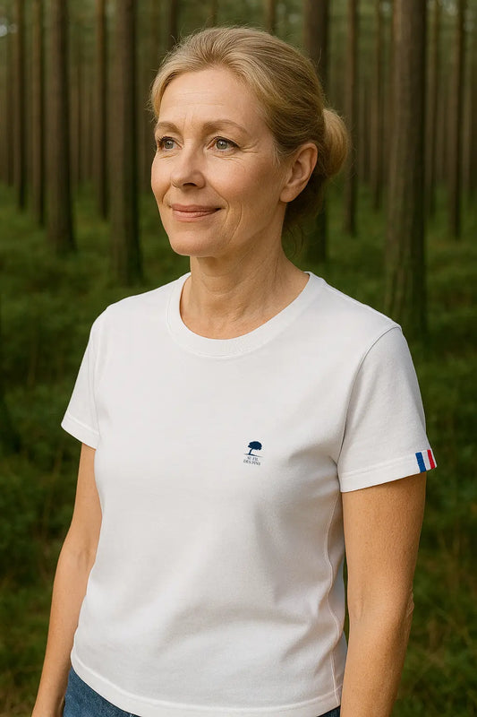 🇫🇷 Tee-shirt français femme Logo