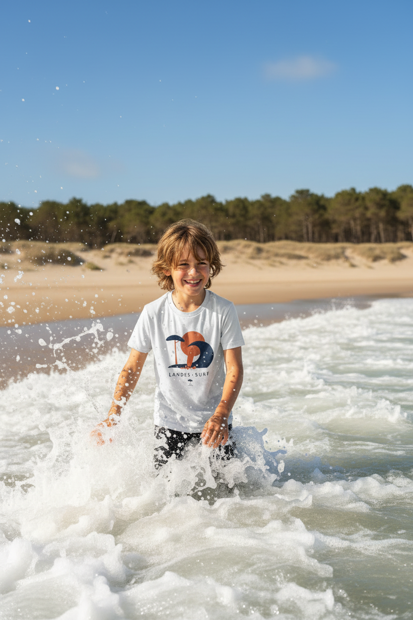 Garçon vagues Surf