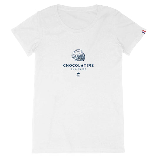 🇫🇷 Tee-shirt français femme Chocolatine