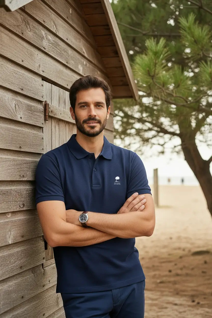 Polo homme Au Fil des Pins