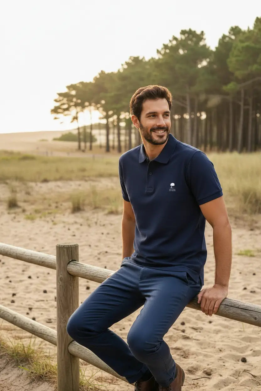 Polo homme Au Fil des Pins