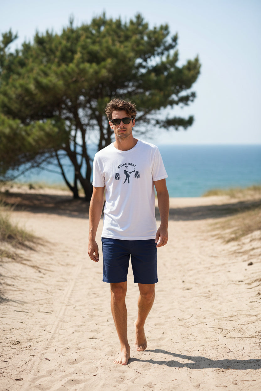 T-shirt homme éco-responsable Pelote basque