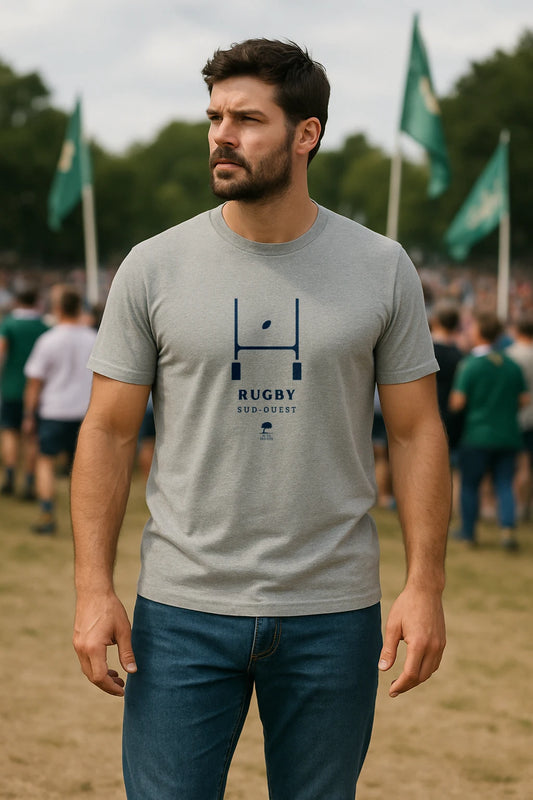 Tee-shirt rugby éco-responsable homme