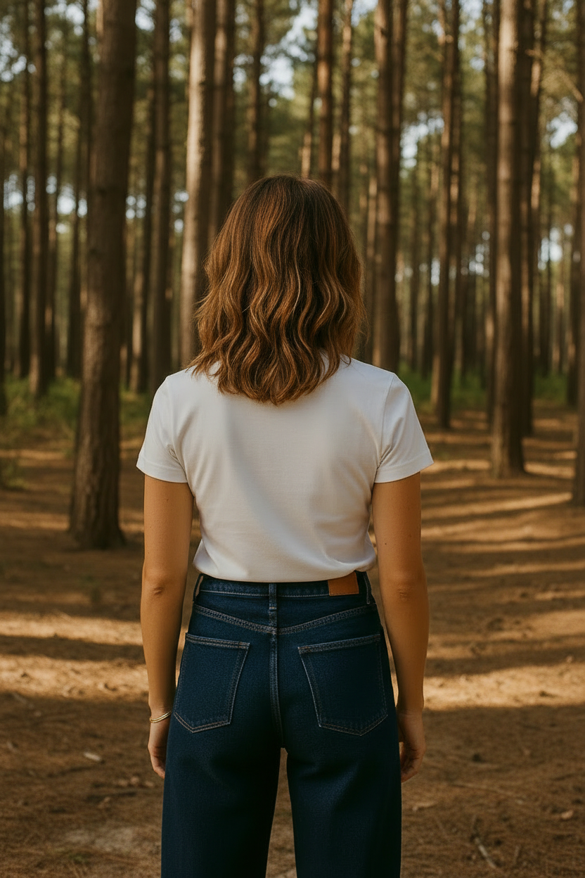Lifestyle forêt dos ultra-réaliste