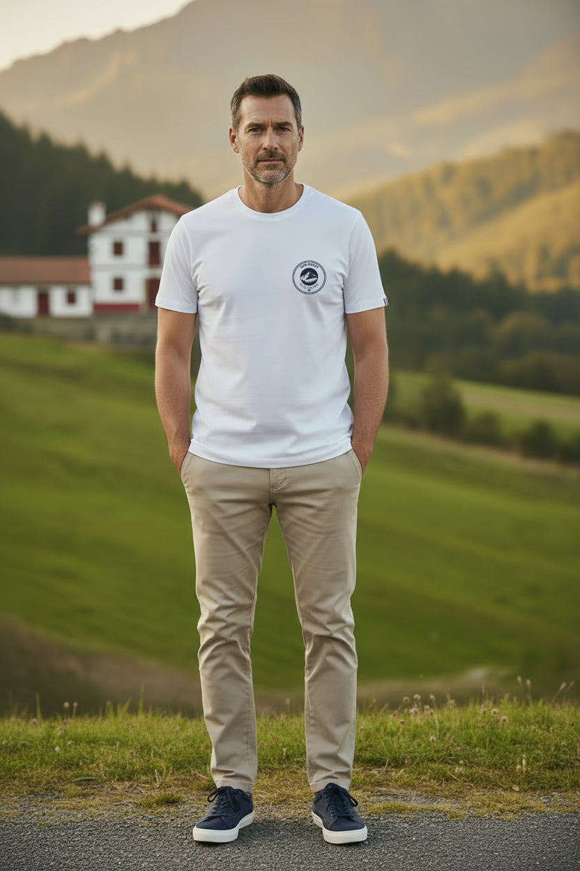 T-shirt Homme Sud-Ouest – Coton Bio – Made in France