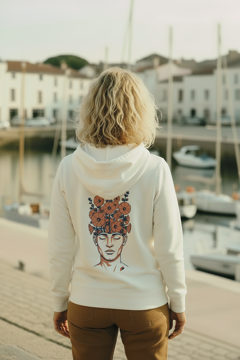 Sweat à capuche Ile-de-ré