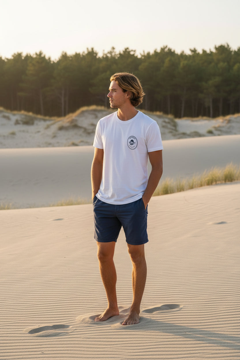 T-shirt Homme Coton Bio Esprit Surf Made in France