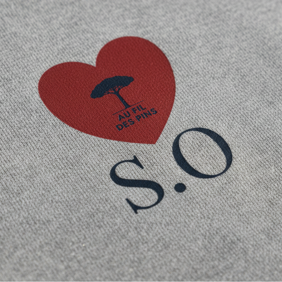 Macro design S.O - gris chiné