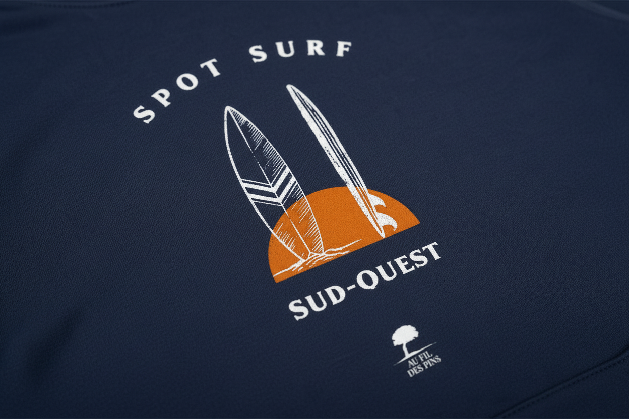 Macro design Spot Surf bleu référence