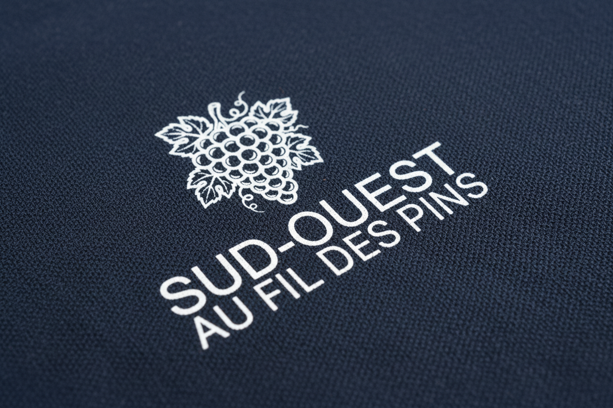 Macro polo grappe design blanc