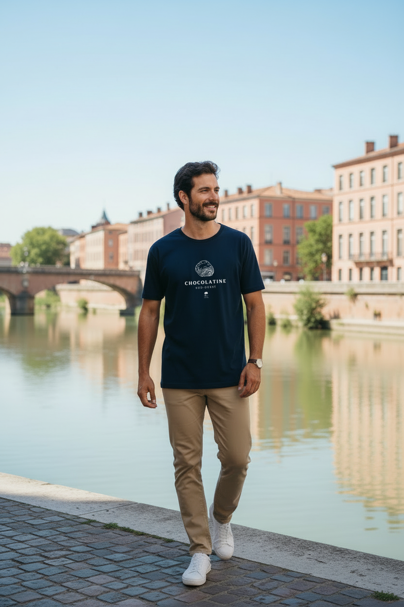 Tee-shirt Chocolatine Homme – Éco-Responsable