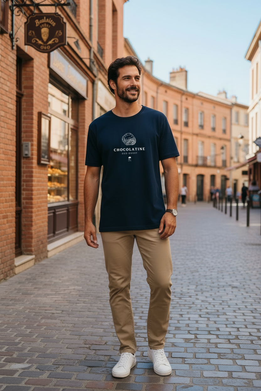 Tee-shirt Chocolatine Homme – Éco-Responsable