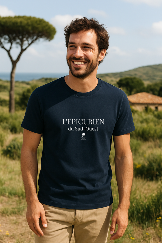 Tee-shirt éco-responsable homme L'Epicurien