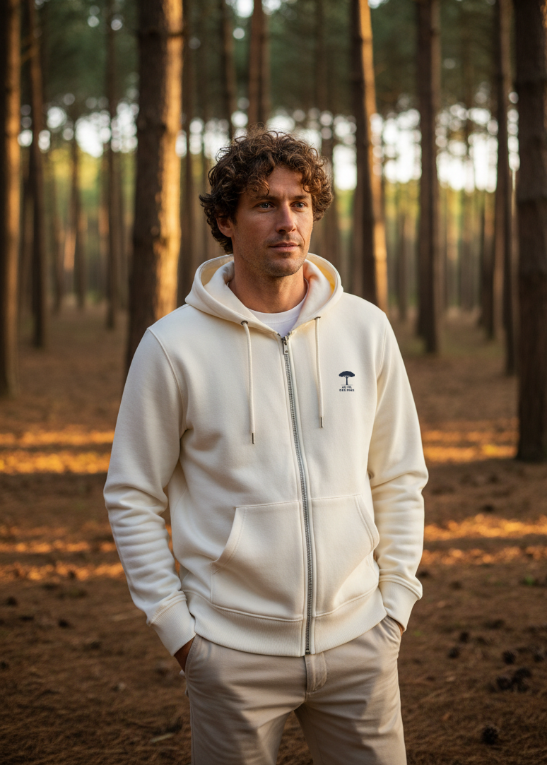 Sweat à capuche zippé Sud-Ouest