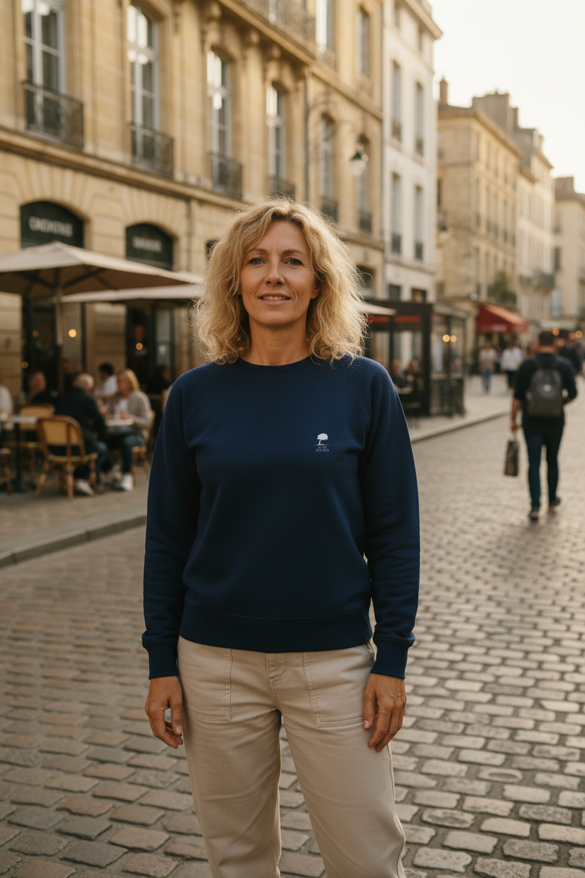 Sweat éco-responsable Au Fil des Pins