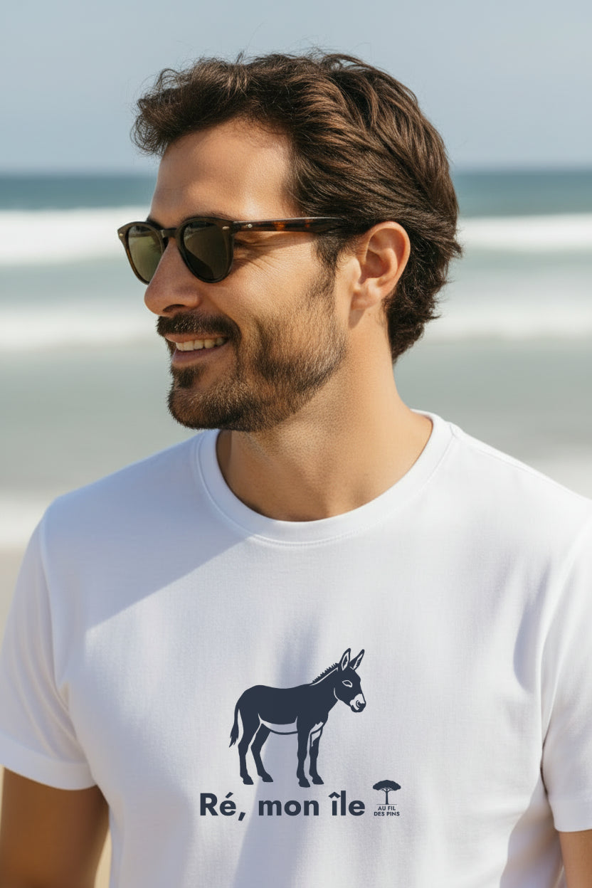 Tee-shirt Coton Bio Homme Île-de-Ré