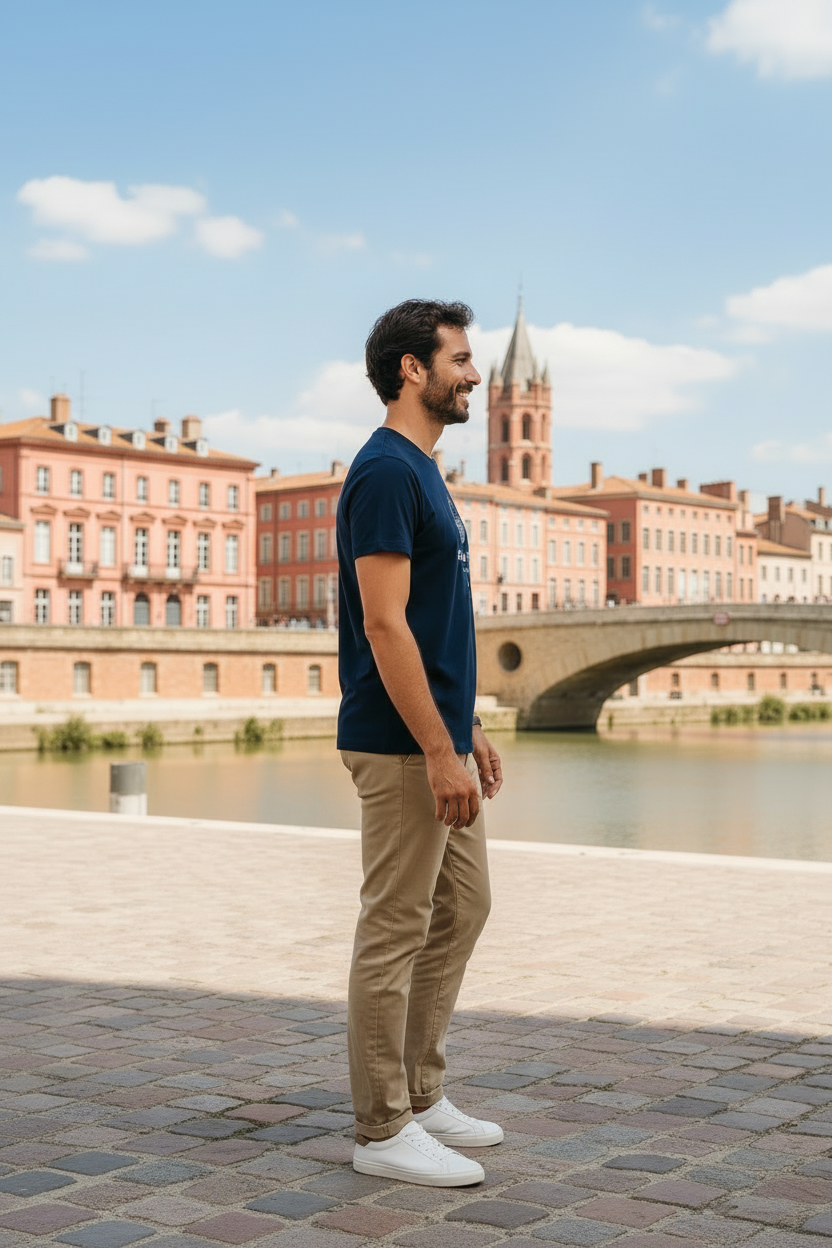 Profil - bords de Garonne Toulouse