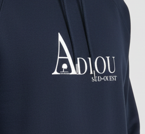 Sweat Adiou - Détail coupe moderne
