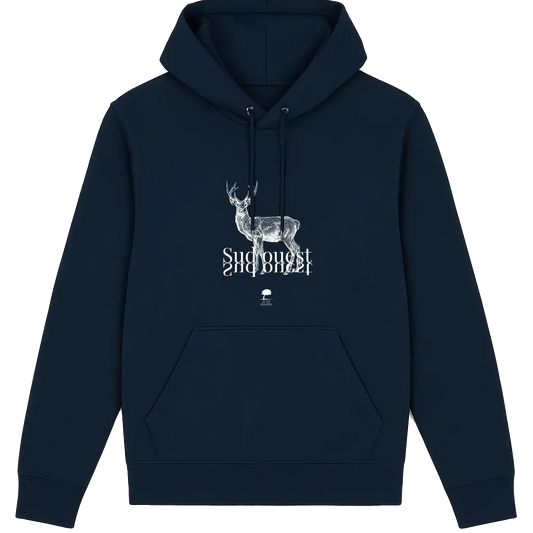 Sweat à capuche éthique Cerf