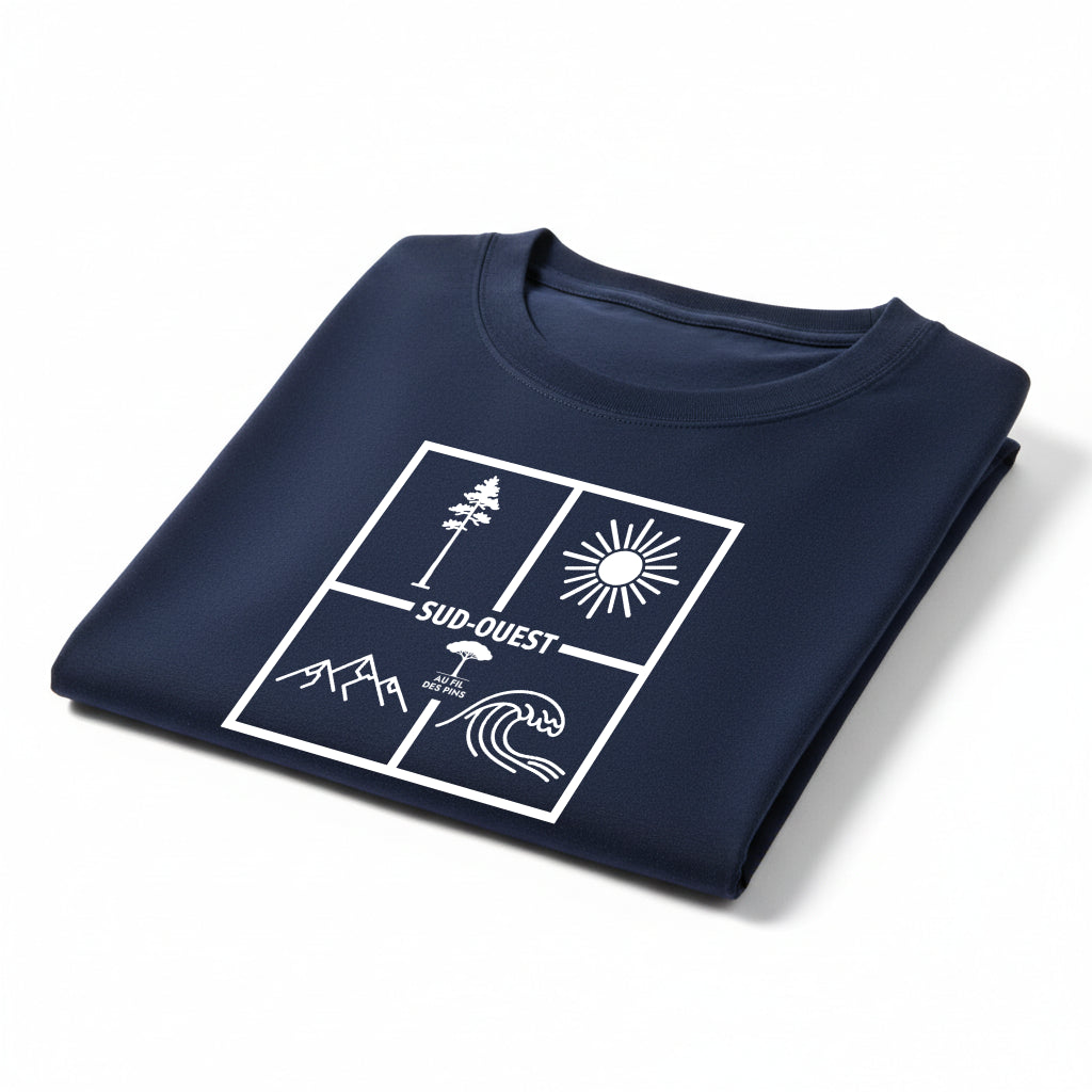 Tee-shirt éco-responsable femme Sud-Ouest