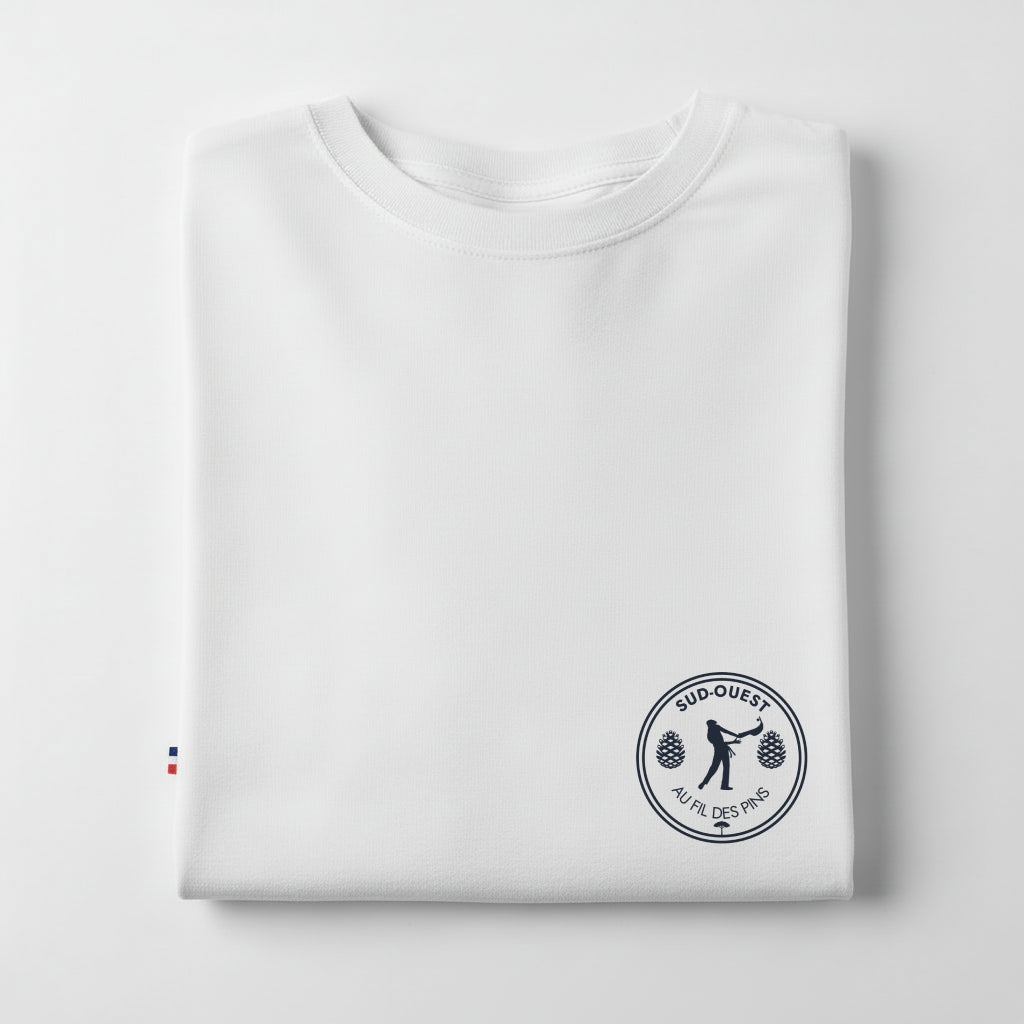 T-shirt Femme Pays Basque – Pelote Basque Coton Bio Made in France