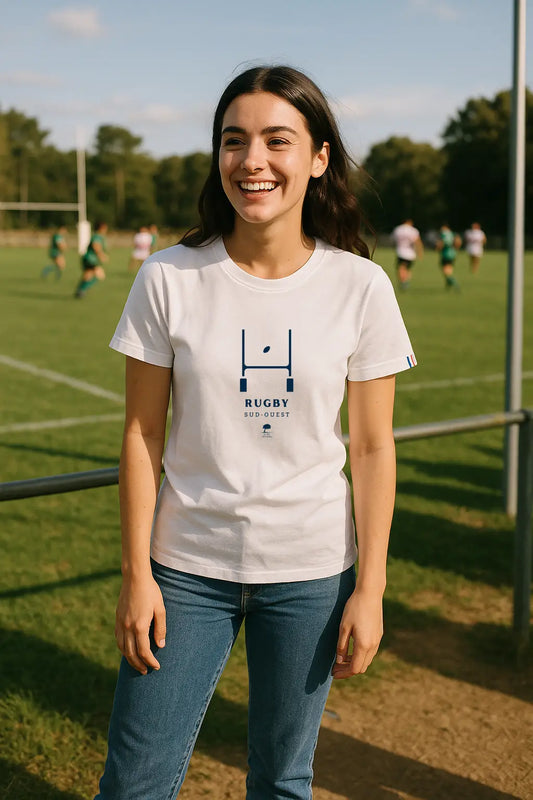 🇫🇷 Tee-shirt français femme Rugby