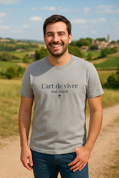 Tee-shirt éco-responsable homme Art de Vivre