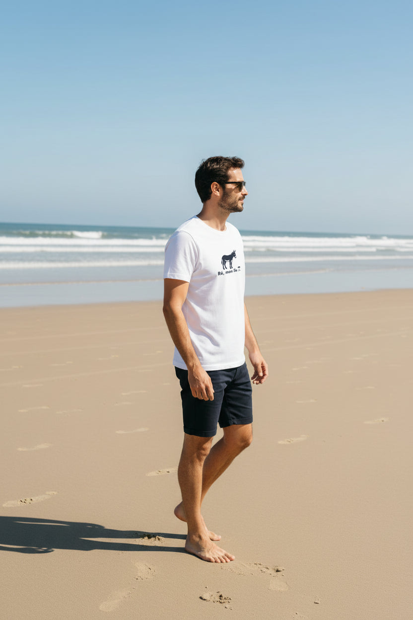 Tee-shirt Coton Bio Homme Île-de-Ré