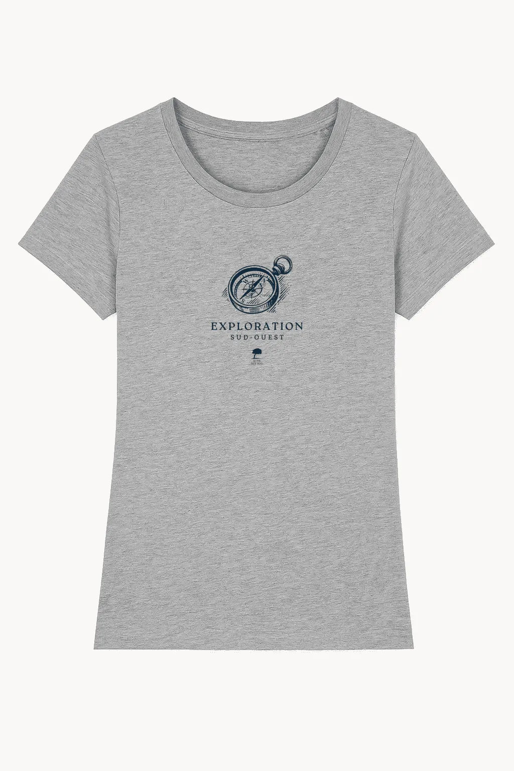 T-shirt femme coton bio – Éthique & local – Sud-Ouest-Exploration - Au Fil des Pins